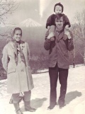 Копылов Виктор с женой и сыном Сергеем на Камчатке