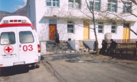 Акташская больницы до землетрясения