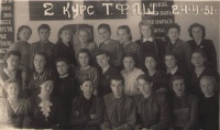 Иоффе с группой Томской ФАШ (1951)