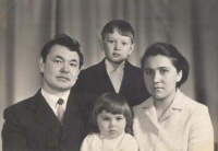 Сазанкин М.М. с семьей