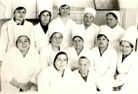 Коллектив станции переливания крови, 1985 г.