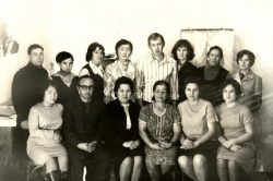 Коллектив офтальмологического диспансера (80-е)