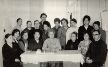 Петровская Л.М. с коллегами Горно-Алтайска (70-е)